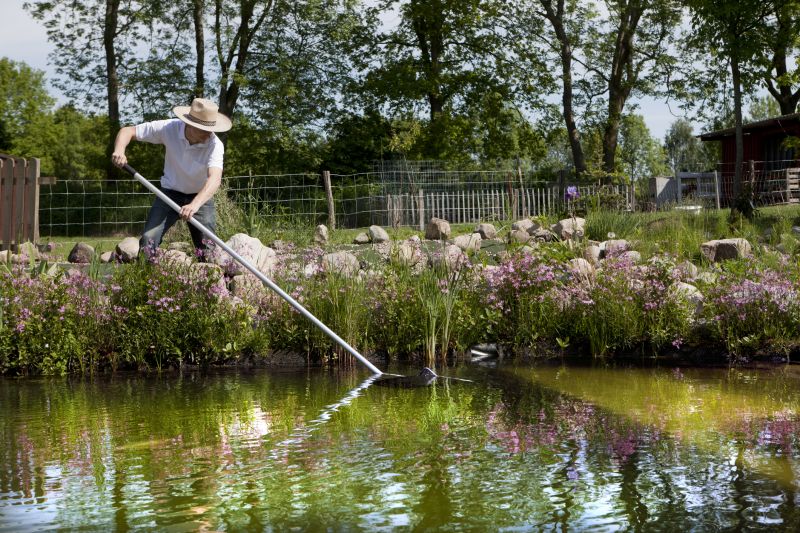 Local Pond Cleaning Service pros at work